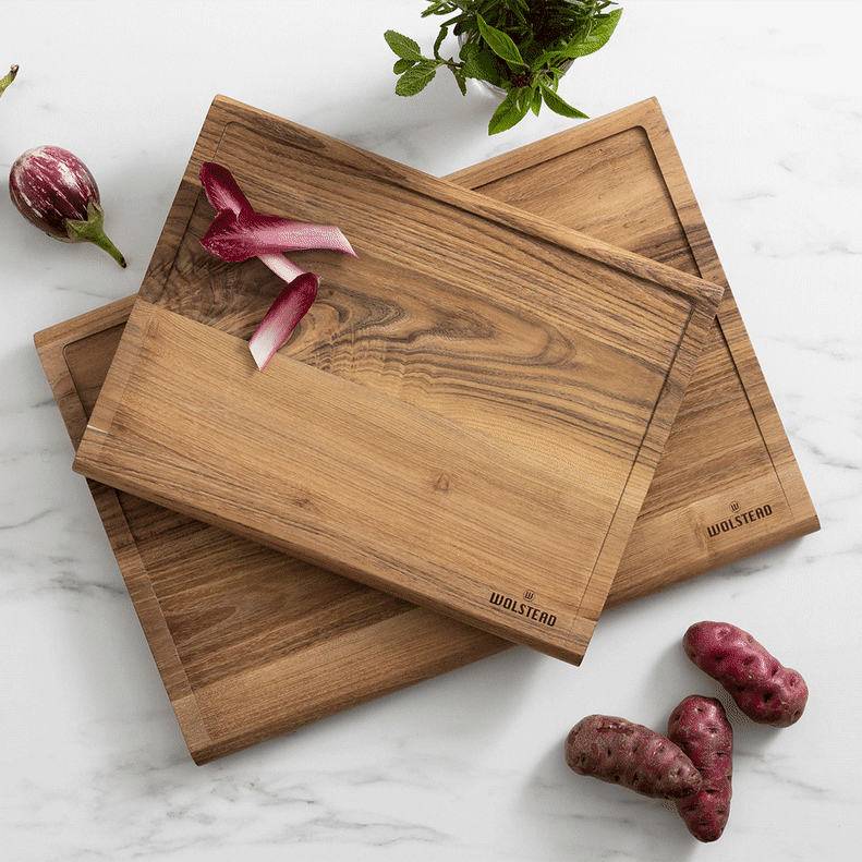 Origin Teak Cutting Board 40x30cm Kitchen Warehouse™